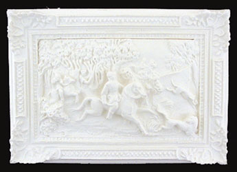 Dollhouse Miniature Ceiling Carving